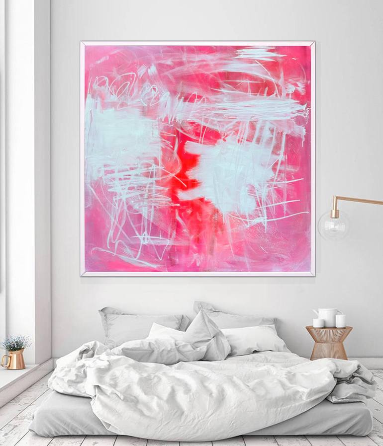 Original Abstract Expressionism Abstract Painting by Trixie Pitts