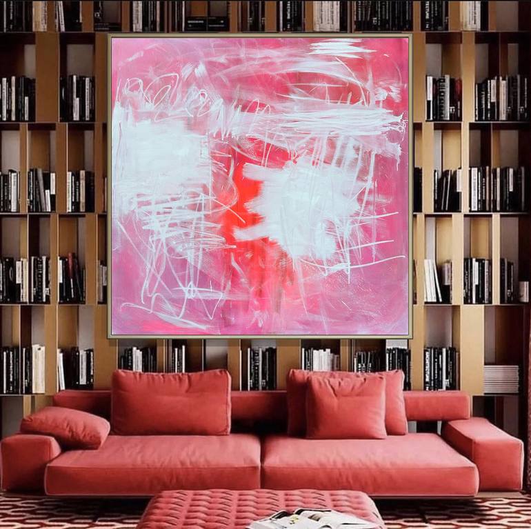 Original Abstract Expressionism Abstract Painting by Trixie Pitts