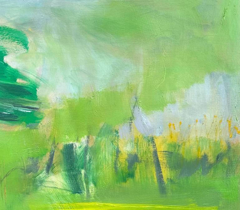 Original Abstract Landscape Painting by Trixie Pitts