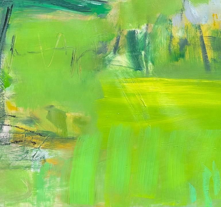 Original Abstract Landscape Painting by Trixie Pitts