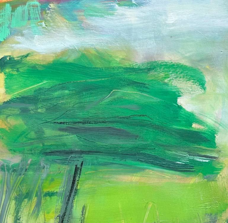 Original Abstract Landscape Painting by Trixie Pitts