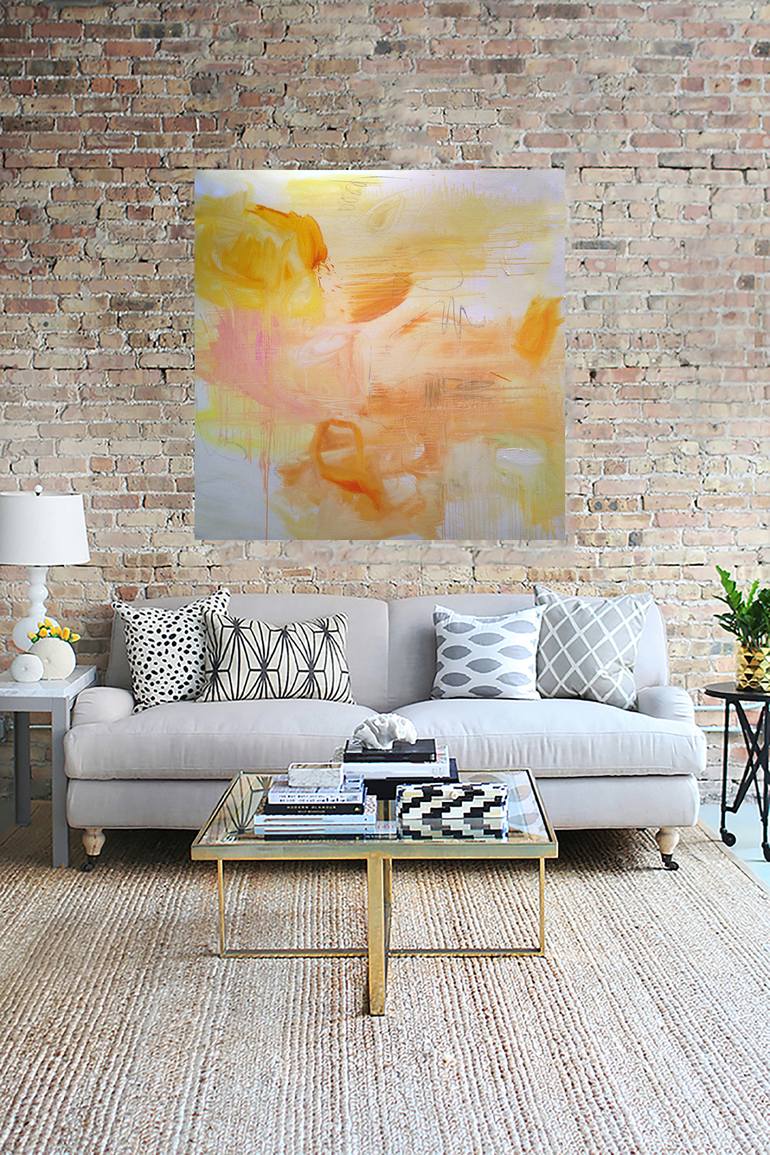 Original Minimalism Nature Painting by Trixie Pitts