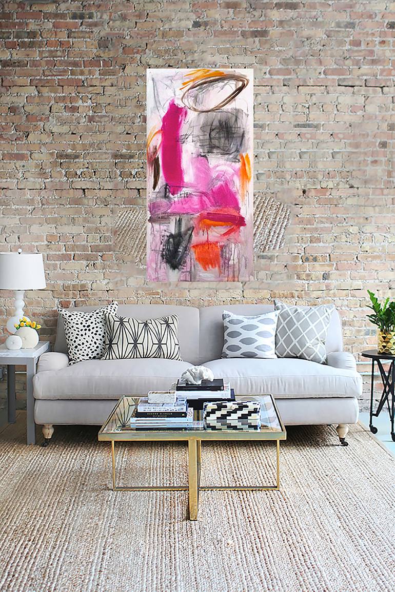 Original Abstract Expressionism Abstract Painting by Trixie Pitts