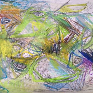 Original Abstract Expressionism Abstract Drawings by Trixie Pitts