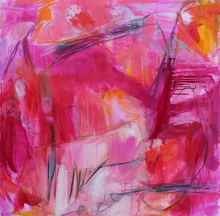 Red Rover Painting by Trixie Pitts | Saatchi Art