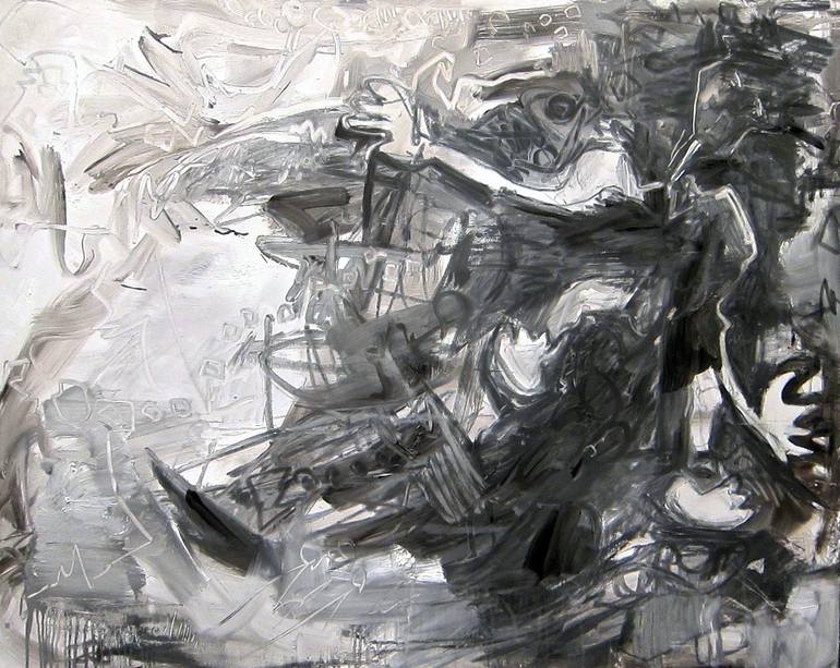 Original Abstract Expressionism Abstract Painting by Trixie Pitts