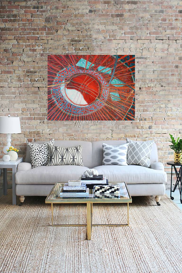 Original Fine Art Interiors Painting by Trixie Pitts