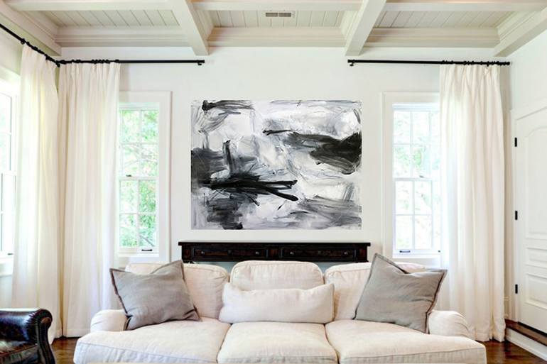 Original Abstract Expressionism Abstract Painting by Trixie Pitts