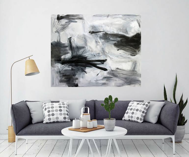 Original Abstract Expressionism Abstract Painting by Trixie Pitts