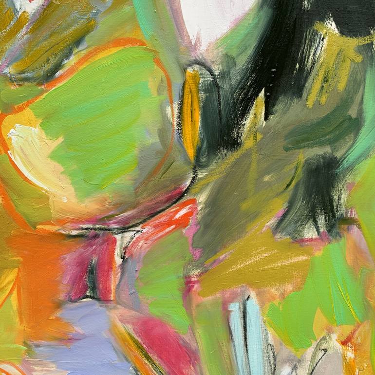 Original Abstract Expressionism Abstract Painting by Trixie Pitts