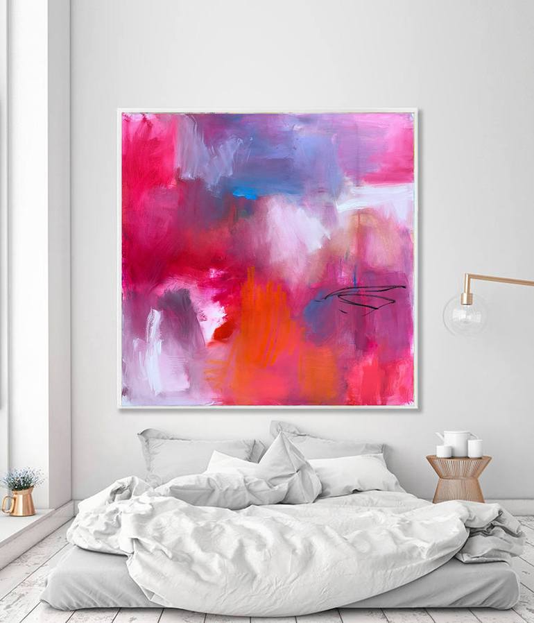Original Abstract Expressionism Abstract Painting by Trixie Pitts