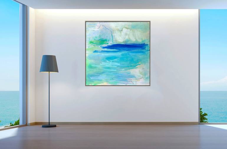 Original Impressionism Abstract Painting by Trixie Pitts