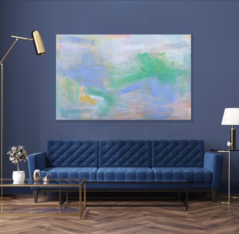 Original Abstract Expressionism Abstract Painting by Trixie Pitts