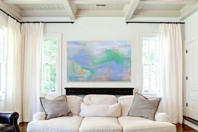 Original Abstract Expressionism Abstract Painting by Trixie Pitts