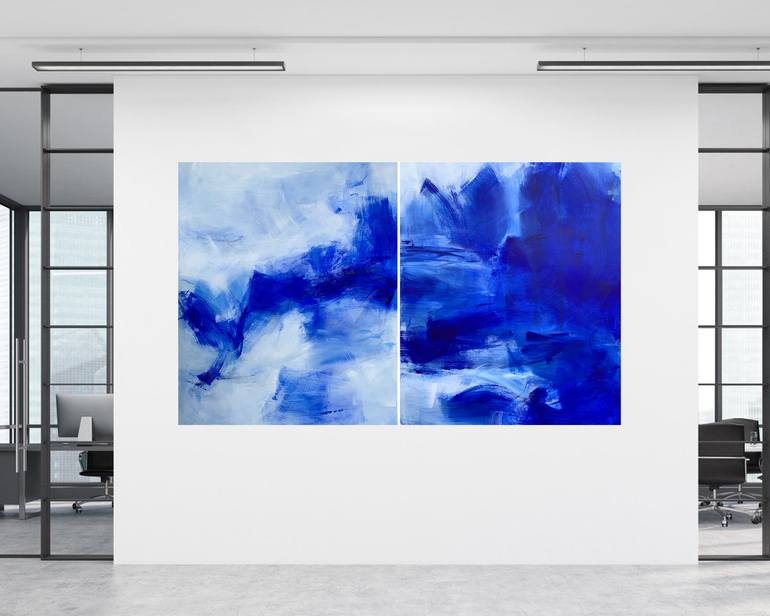 Original Abstract Expressionism Abstract Painting by Trixie Pitts