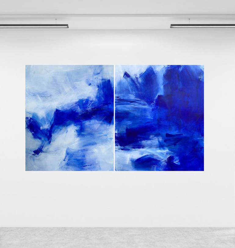 Original Abstract Expressionism Abstract Painting by Trixie Pitts