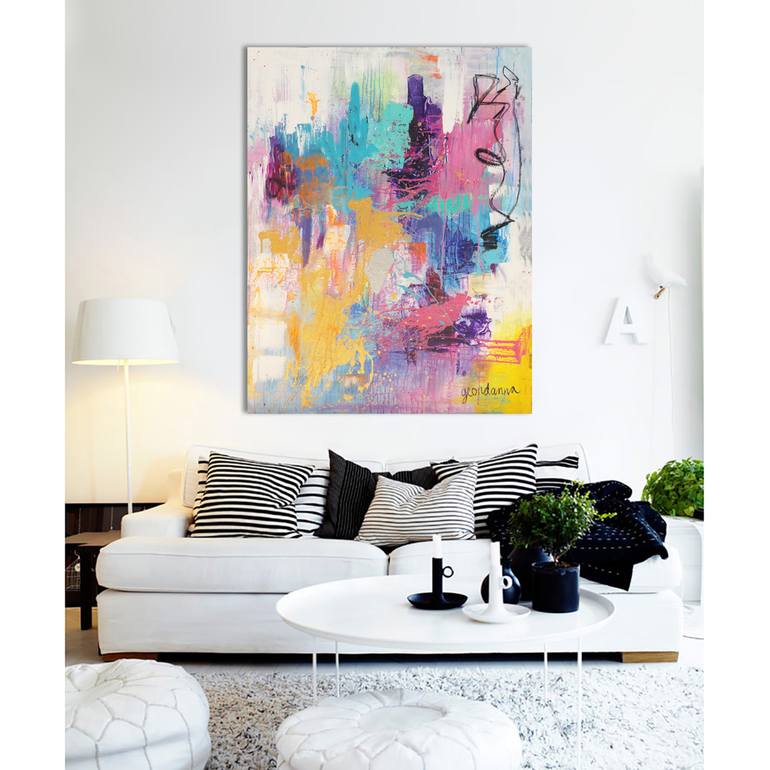 Original Abstract Painting by geordanna the artist