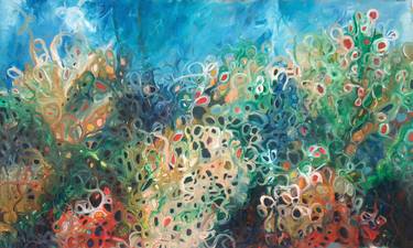 Original Abstract Expressionism Abstract Paintings by Coenca Rami