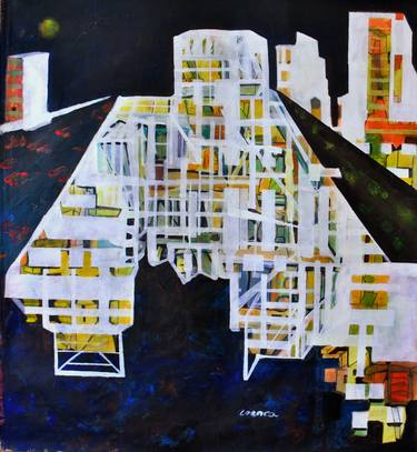 Original Architecture Paintings by Coenca Rami