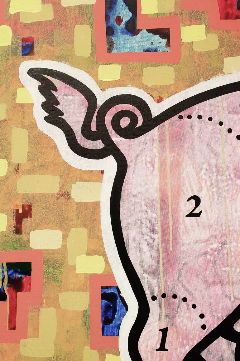 Original Conceptual Politics Painting by Ralf Schmidt