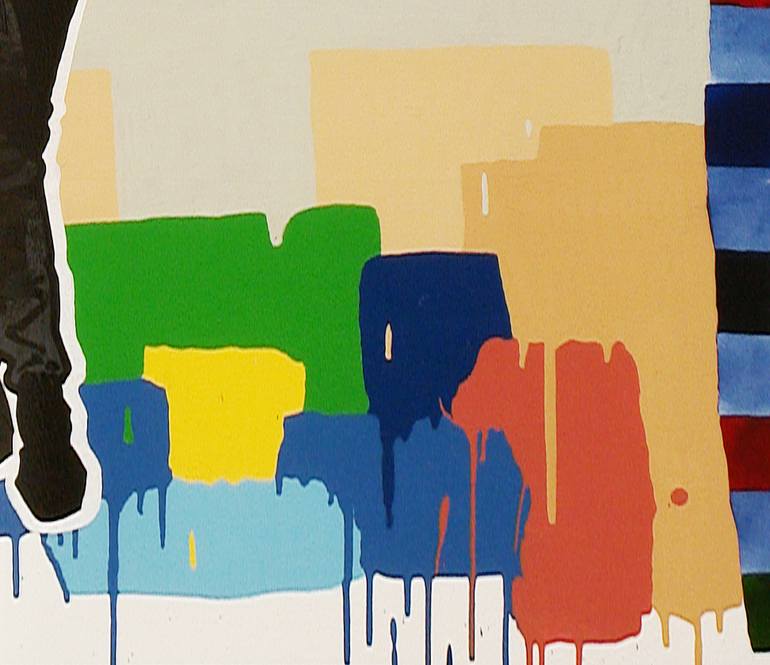 Original Conceptual People Painting by Ralf Schmidt
