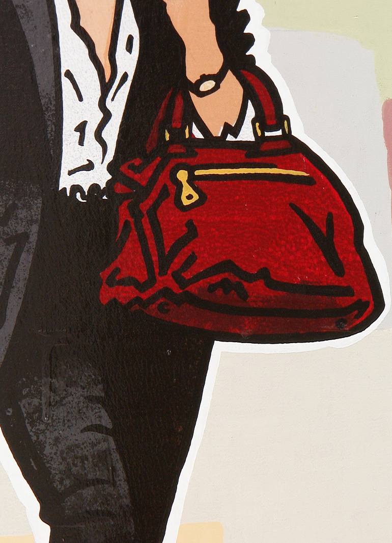 Original Conceptual People Painting by Ralf Schmidt