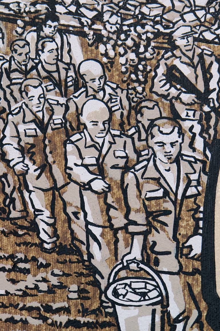 Original Conceptual People Painting by Ralf Schmidt