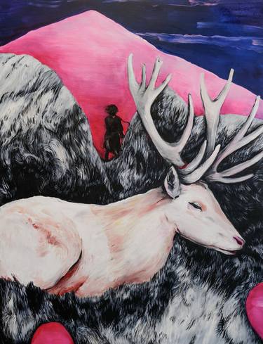 Original Animal Painting by agula swoboda