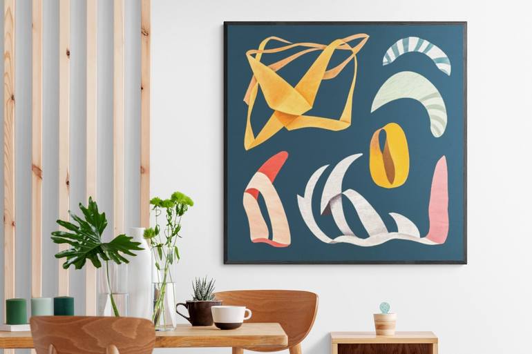 Original Abstract Painting by Arthur Wishup