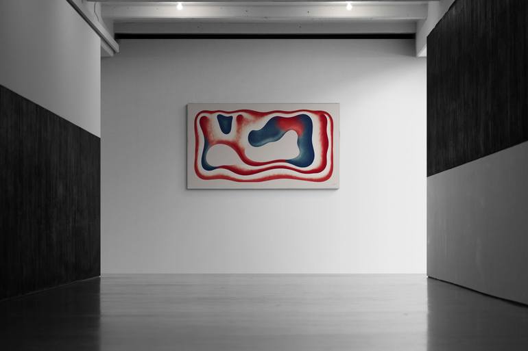 Original Geometric Abstract Digital by Arthur H