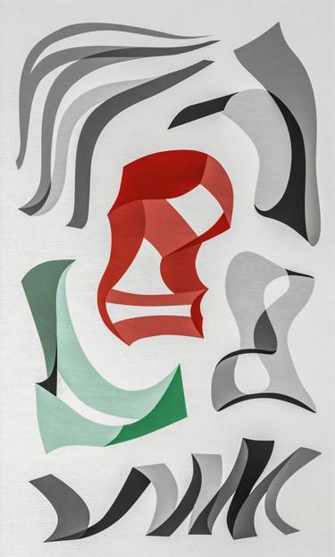 Original Abstract Expressionism Abstract Paintings by Arthur Wishup