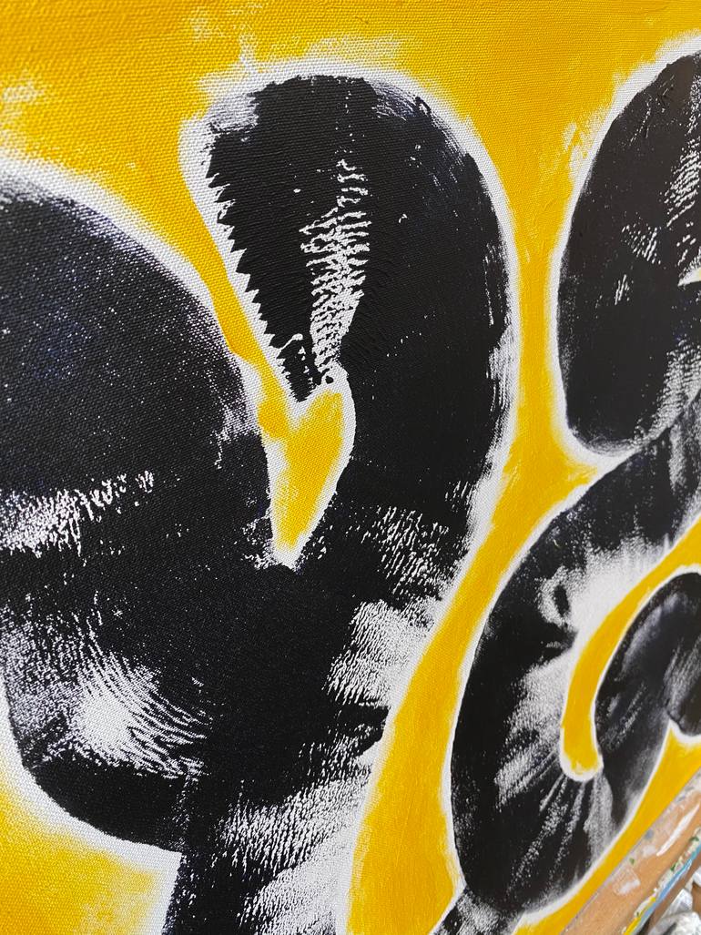 Original Abstract Expressionism Abstract Painting by Arthur H