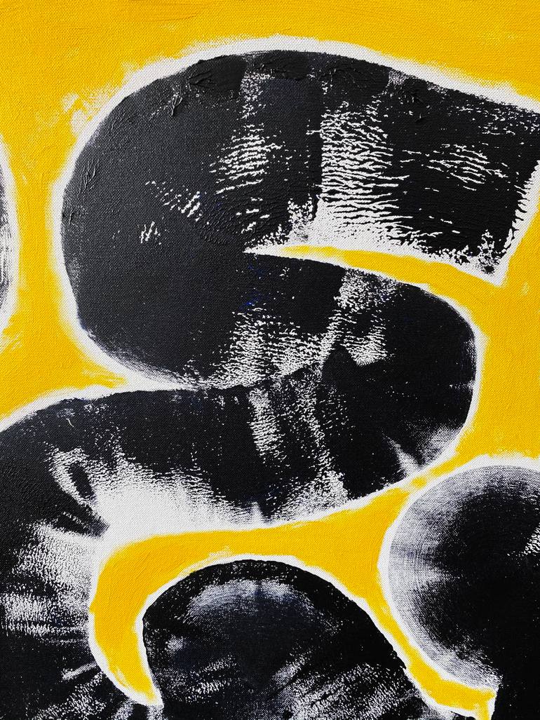 Original Abstract Expressionism Abstract Painting by Arthur H