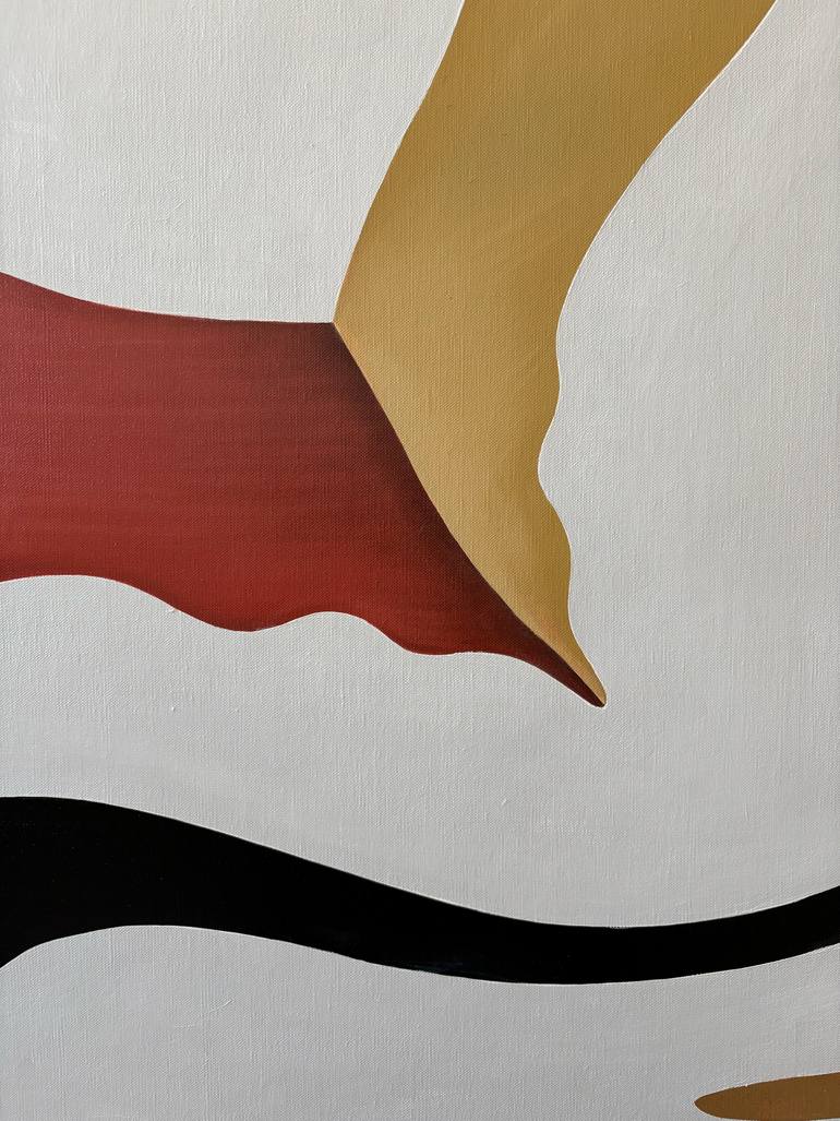 Original Abstract Expressionism Abstract Painting by Arthur H