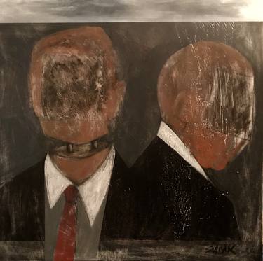 Original Expressionism Political Paintings by siamak sharifan