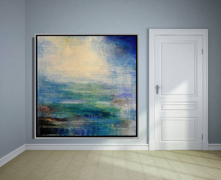 Original Abstract Expressionism Abstract Mixed Media by Al Acar