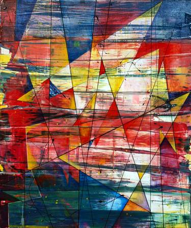 Original Fine Art Abstract Paintings by Al Acar