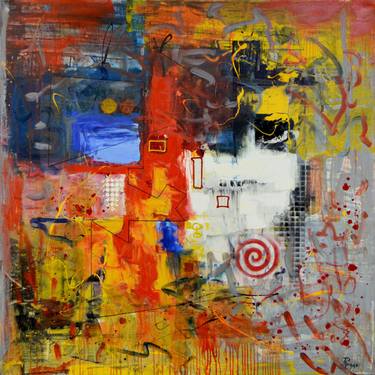 Original Abstract Paintings by Al Acar