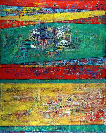 Original Fine Art Abstract Paintings by Al Acar