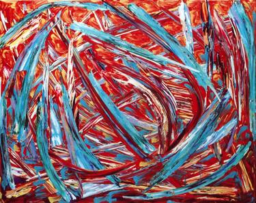 Original Fine Art Abstract Paintings by Al Acar