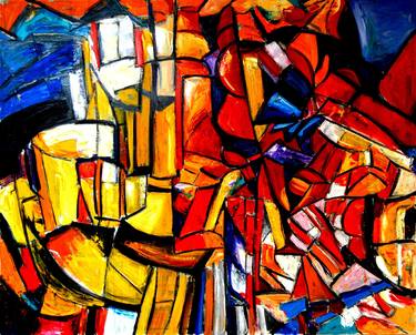 Print of Fine Art Abstract Paintings by Al Acar