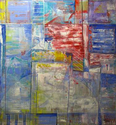 Original Fine Art Abstract Paintings by Al Acar