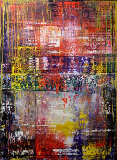 Original Fine Art Abstract Paintings by Al Acar