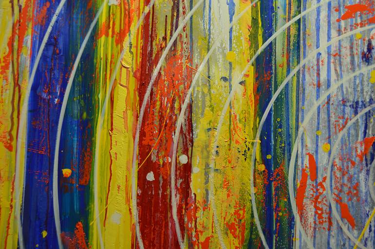 Original Abstract Painting by Al Acar