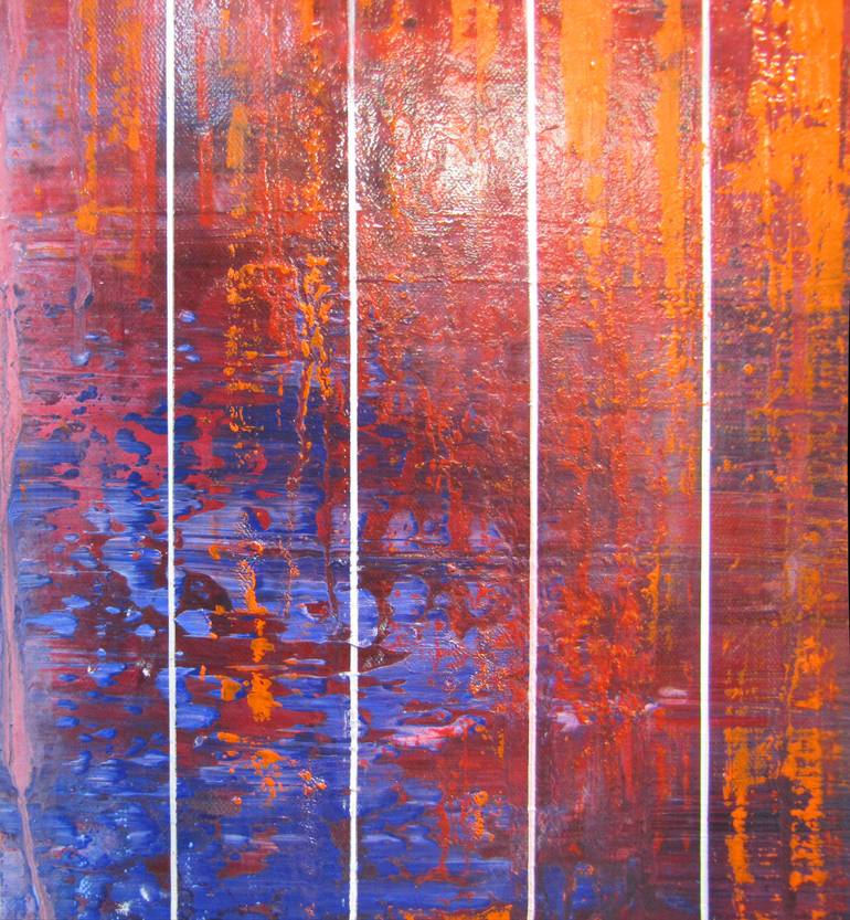 Original Abstract Painting by Al Acar