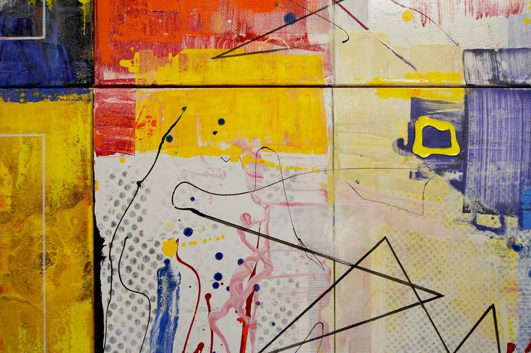 Original Fine Art Abstract Painting by Al Acar