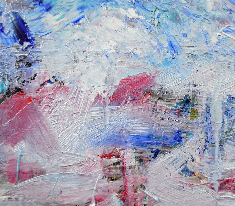 Original Abstract Painting by Al Acar