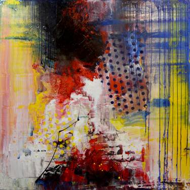 Original Fine Art Abstract Paintings by Al Acar