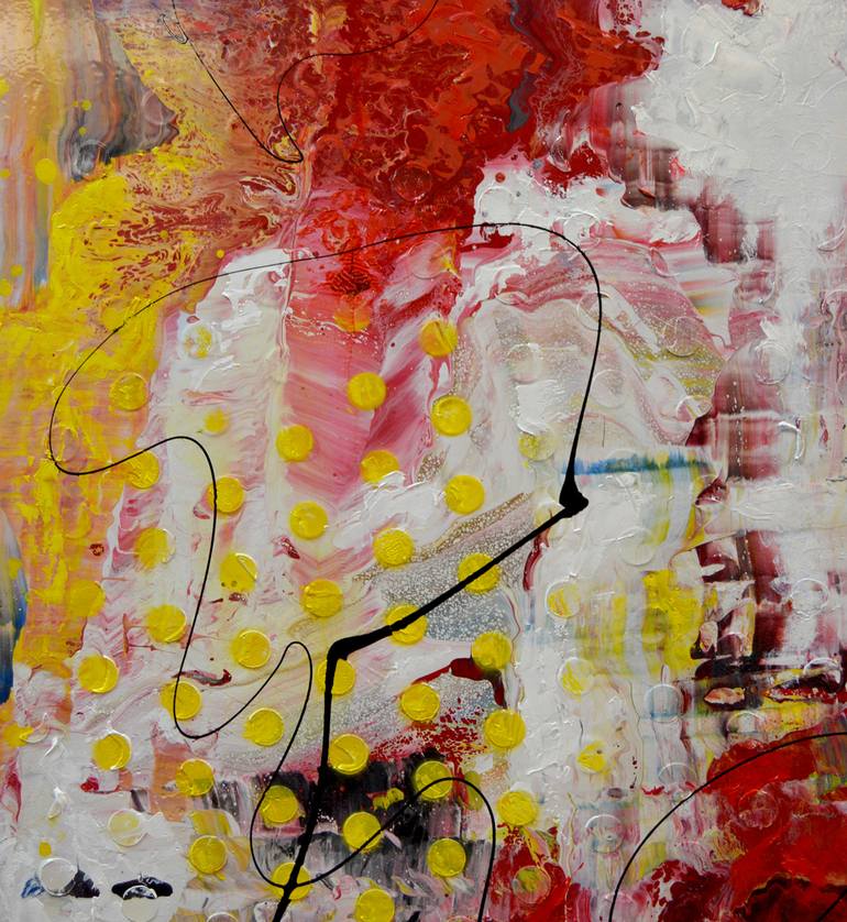 Original Fine Art Abstract Painting by Al Acar