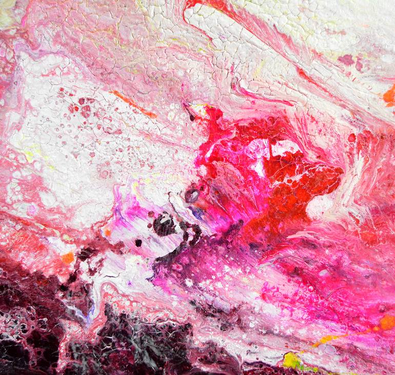 Original Abstract Expressionism Abstract Painting by Al Acar